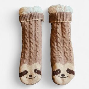 Sloth slipper socks